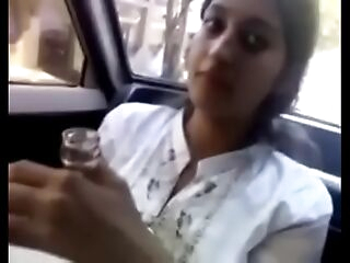 Desi teenager fucked by parent in auto