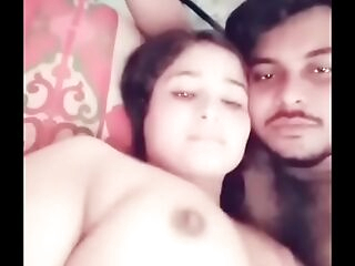 Indian boy with will not hear of teen lady
